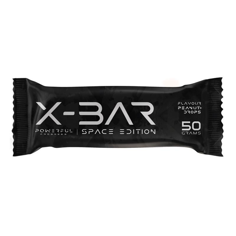 Протеїновий батончик Powerful Progress X-Bar 30% Protein Space Edition Драже з арахісом 50 г (22900-01)