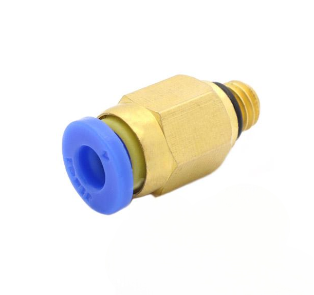 Фитинг для PTFE трубки PC4-M6 MK8 E3D для 3D-принтера (4178) Фитинг для PTFE трубки PC4-M6 MK8 E3D для 3D-принтера (4178)