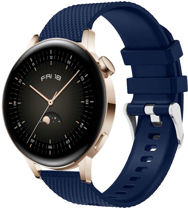 Ремешок Correa для Huawei Watch GT3 42 мм Dark Blue (26268-5D)