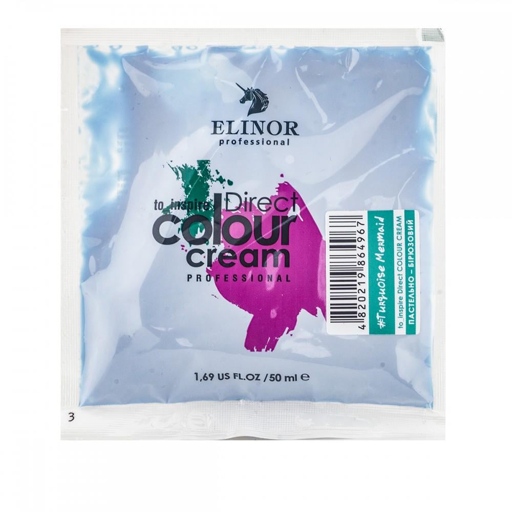 Тонуючий крем для волосся 50 мл Пастельний-бірюзовий (22922212)