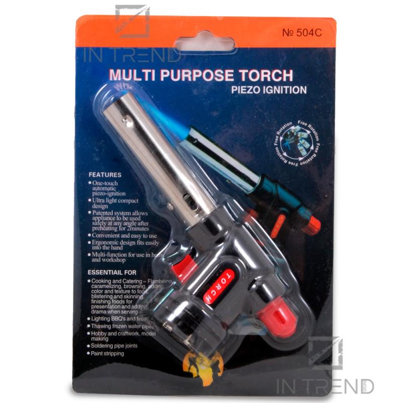 Газовая горелка Multi Purpose Touch Черный (7469) - фото 7
