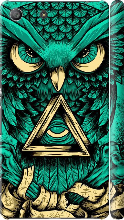 Чехол на Sony Xperia M5 E5633 Сова Арт-тату (3971c-217-42517)