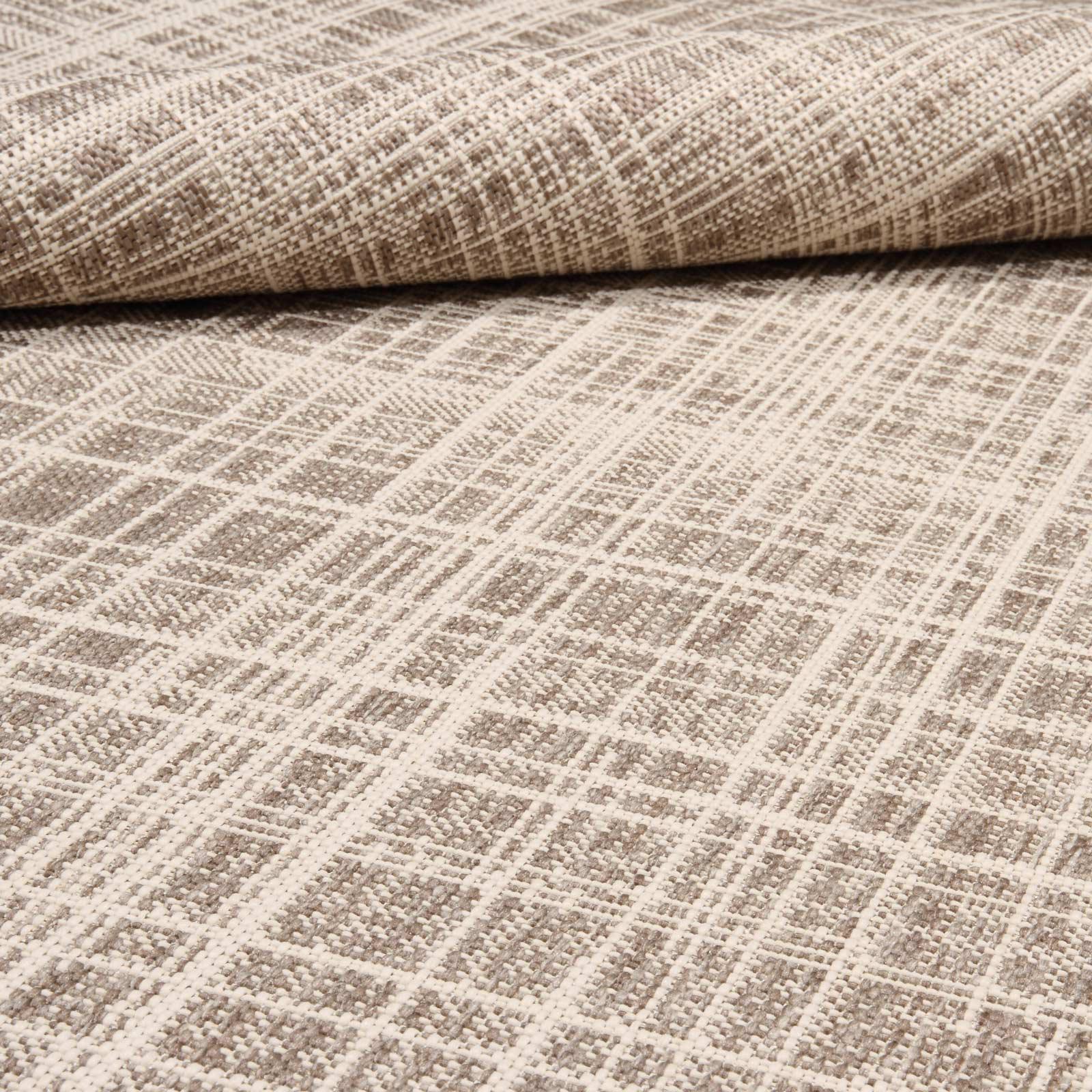 Килим безворсовий на гумовій основі DAKARIA Karat Flex Run 19171/111 1,20x1,70 м Бежевий (00-00010928) - фото 8