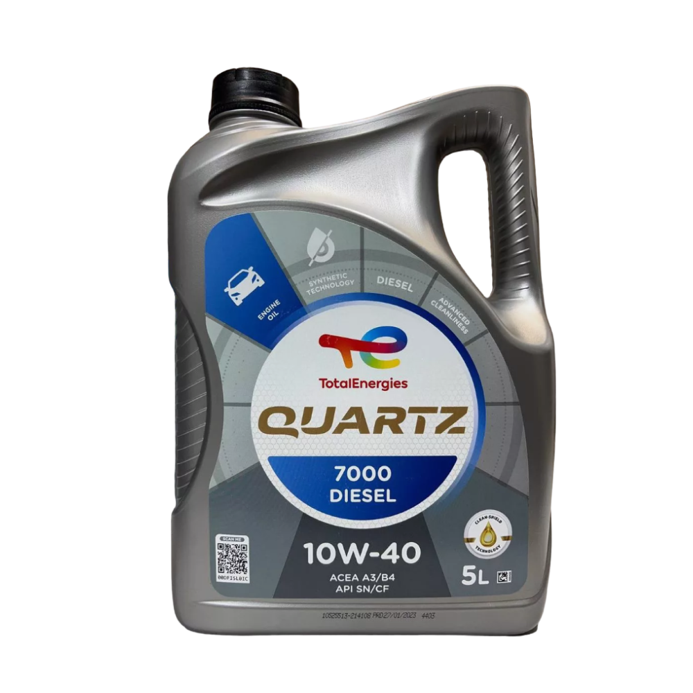 Моторное масло Total Quartz 7000 Diesel 10W-40 5 л