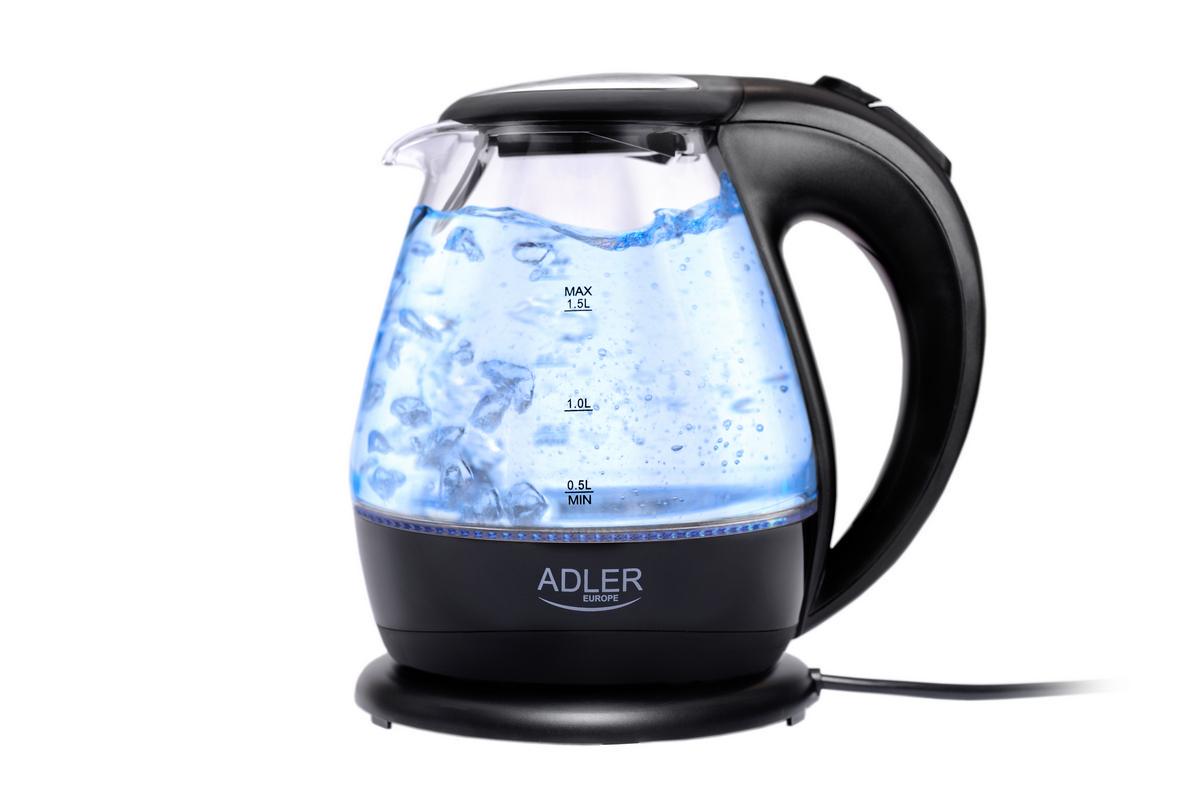 Электрочайник Adler AD 1224 1,5 л Black (6863)