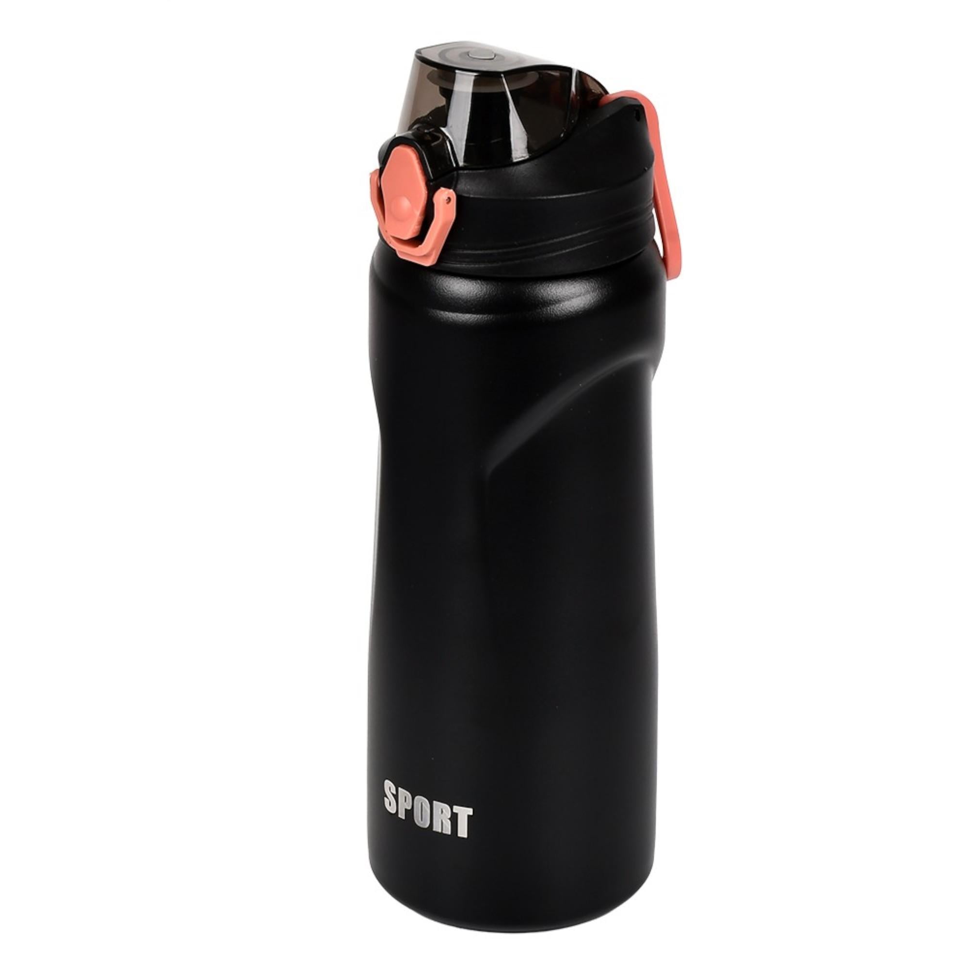 Термос-поилка с носиком и трубочкой Stenson Sport 750 мл Черный (MT-5354)