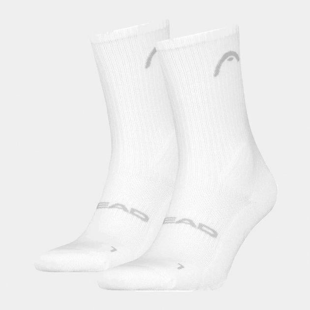 Шкарпетки Head MATCH CREW UNISEX 2P р. 39-42 Білий (100001408-001)