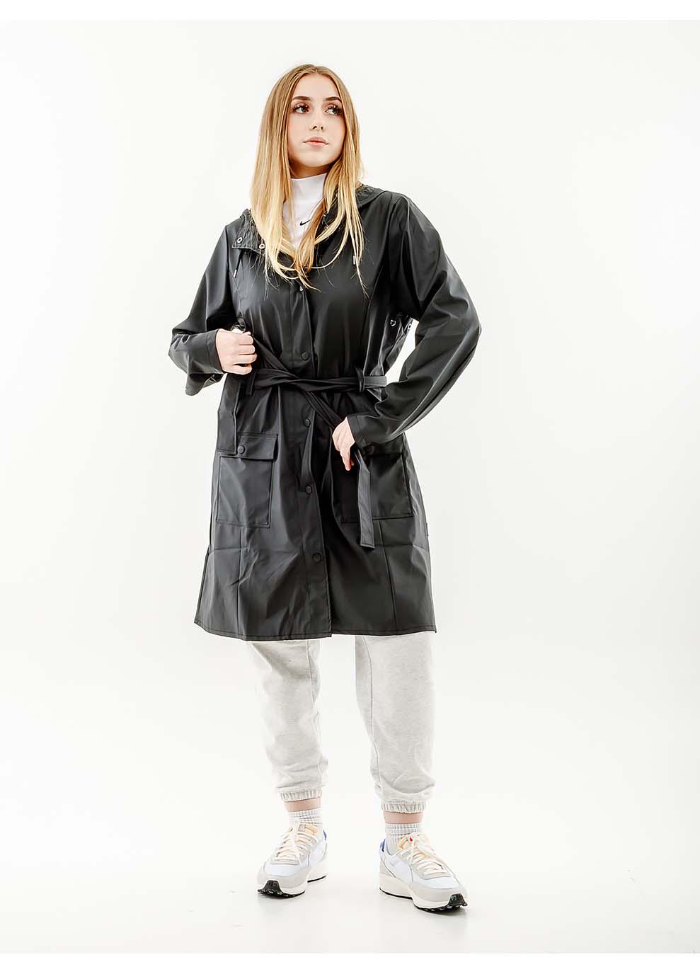 Куртка жіноча Rains Jackets XS-S Чорний (7d1206-Black XS-S) - фото 4