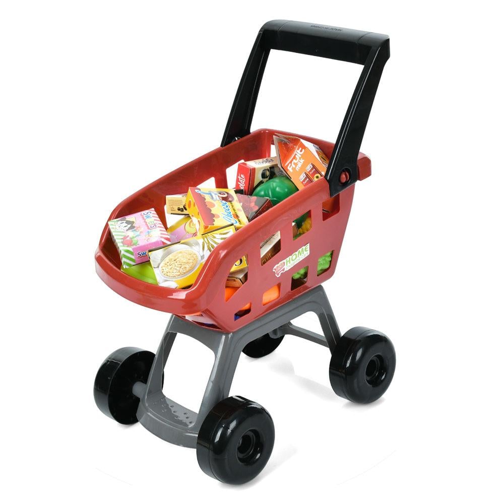 Игрушечная тележка с продуктами (668-130C1)