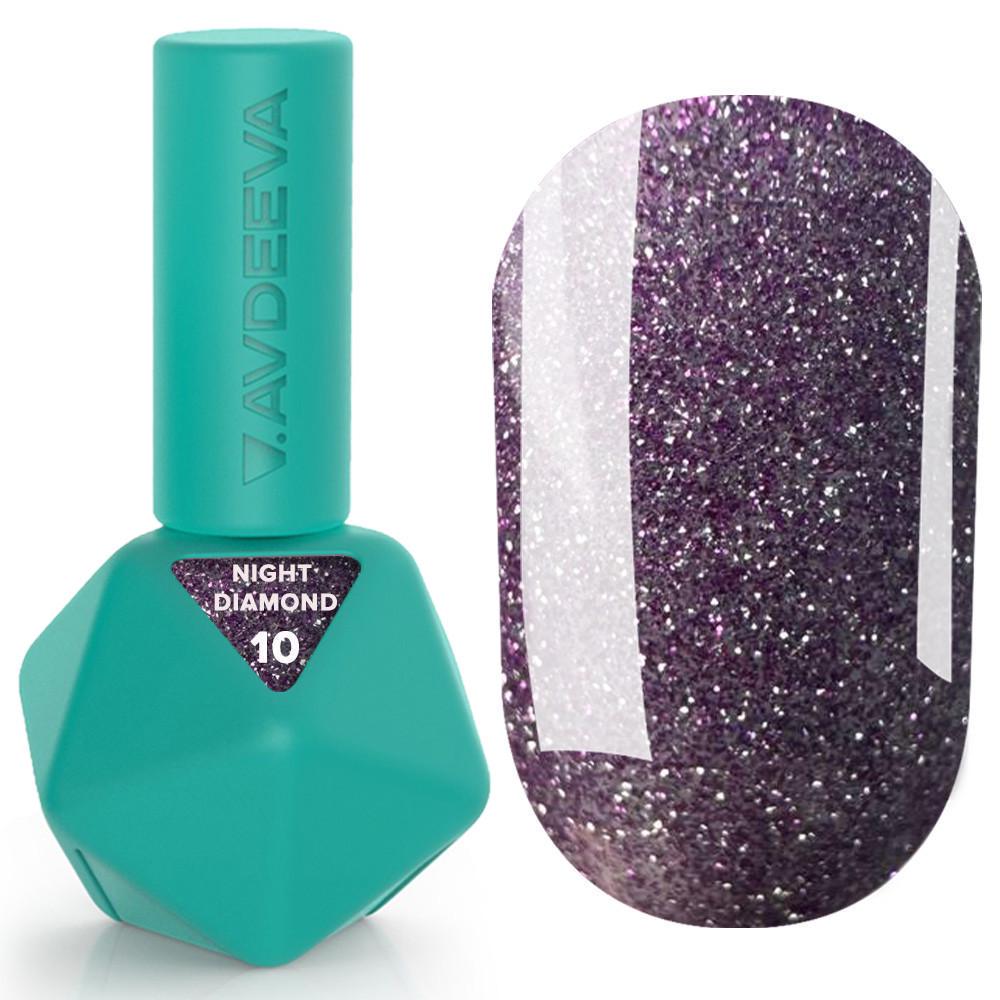 Гель-лак светоотражающий Victoria Avdeeva Night Diamond №10 12 мл