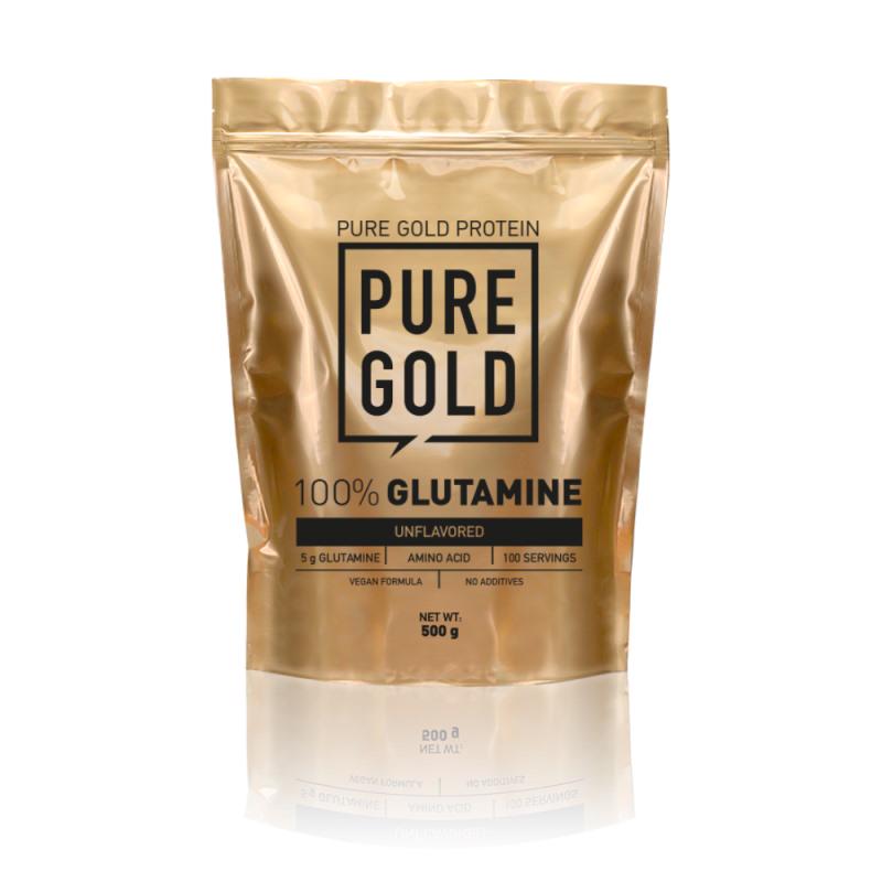 Амінокислота Pure Gold Protein 100% L-Glutamine 500 г (5706)