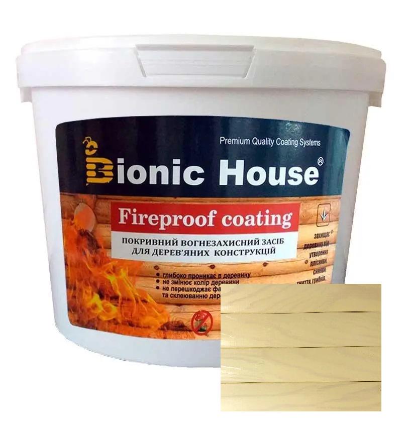 Фарба вогнезахисна для дерева Fireproof Coating 20 кг Цитрус Р219 (17626894)