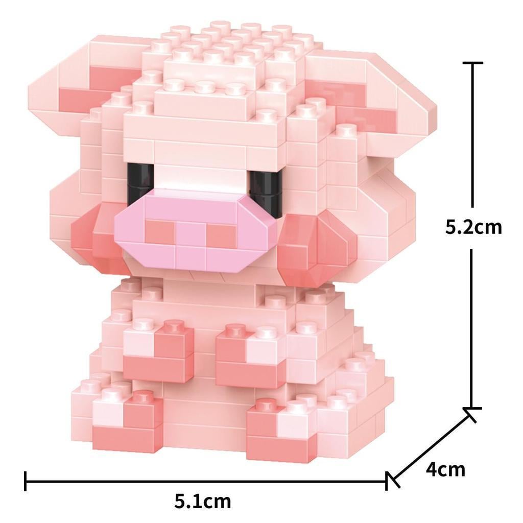 ᐉ Конструктор-фигурка Lelebrother Animal Pig (2870287519