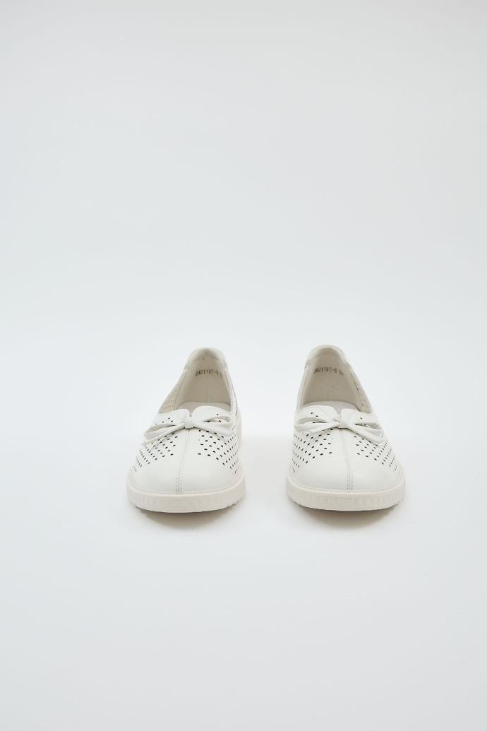 Балетки ALLSY кожаные р. 41 Белый (196096) - фото 5 Балетки ALLSY кожаные р. 41 Белый (196096) - фото 5