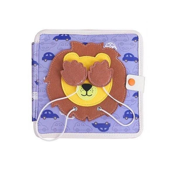 Бізіборд Левеня 25005 фетр пальчикові ігри/сортер/елементи на липучках в пакеті (6966379242080)