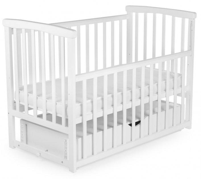 Ліжечко трансформер дитяче Bimbi з ящиком Білий - фото 2 Ліжечко трансформер дитяче Bimbi з ящиком Білий - фото 2