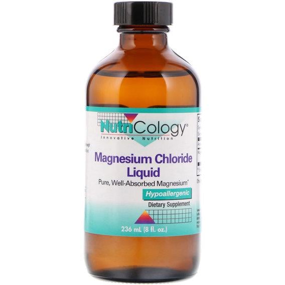 Микроэлемент Магний Nutricology Magnesium Chloride Liquid 8 ун. 236 мл Микроэлемент Магний Nutricology Magnesium Chloride Liquid 8 ун. 236 мл