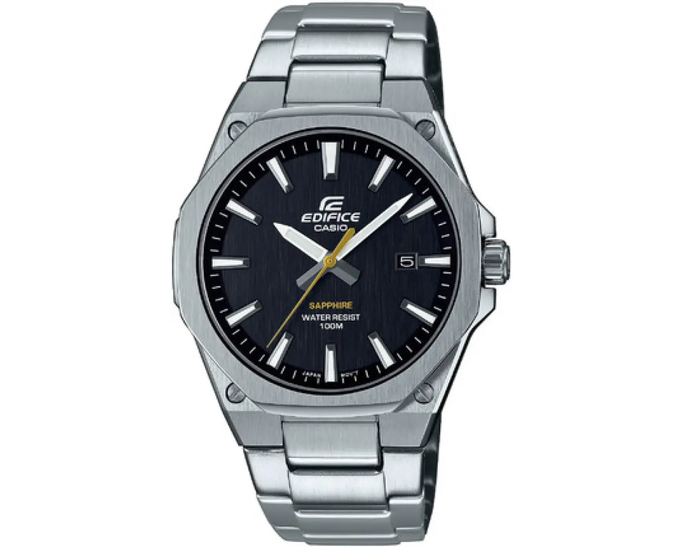 Наручные часы мужские Casio EDIFICE EFR-S108D-1A сапфировое стекло d 46 мм (2525627713)