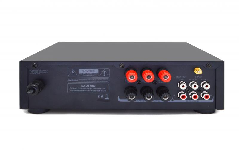 Трансляционный усилитель Sky Sound HY-601MB+BT 2-ZONE/2х60W - фото 3 Трансляционный усилитель Sky Sound HY-601MB+BT 2-ZONE/2х60W - фото 3