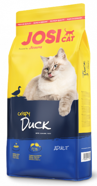 Корм сухой для котов JosiCat Crispy Duck с уткой и рыбой 10 кг (1126238396)