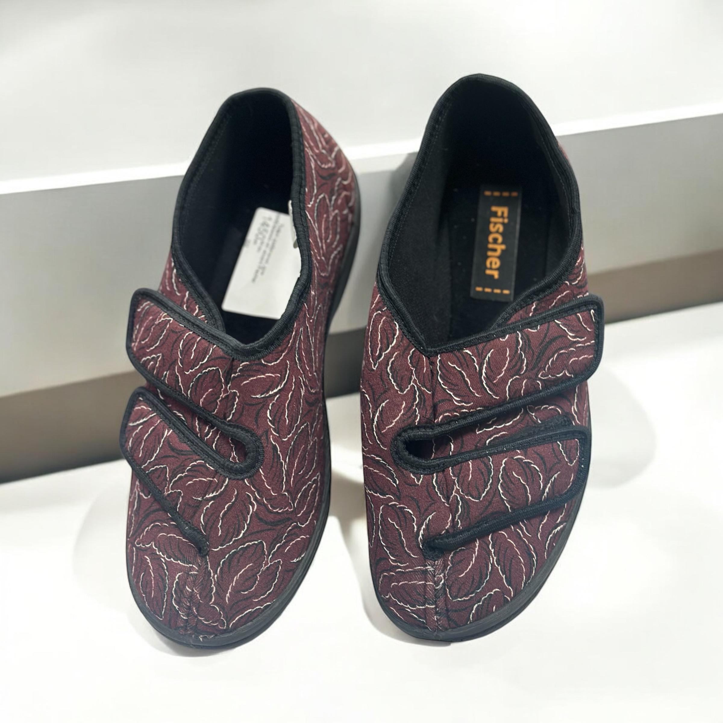 Тапки диабетические женские Fischer текстиль р. 39 Бордовый (25937367) - фото 2 Тапки диабетические женские Fischer текстиль р. 39 Бордовый (25937367) - фото 2