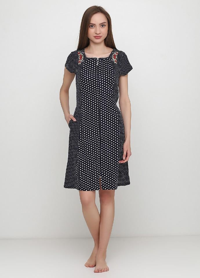 Халат Romeo Life M темно-Синий (7166) Халат Romeo Life M темно-Синий (7166)