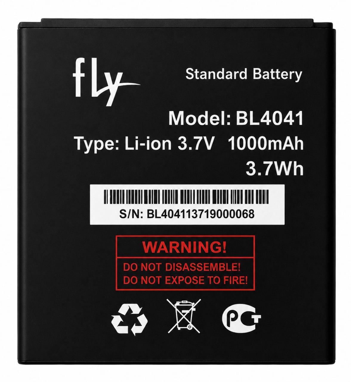 Аккумулятор Fly BL4041 DS131 1000 mAh (000021438)