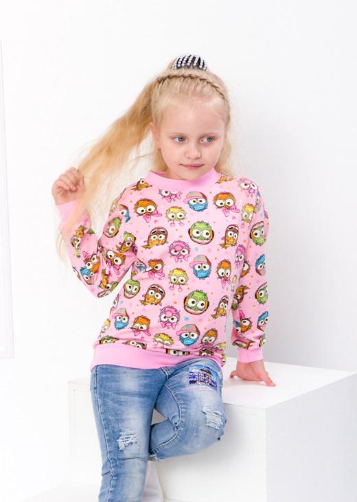 Джемпер для дівчинки Носи своє 128 см Рожевий (6069-055-5-v4)