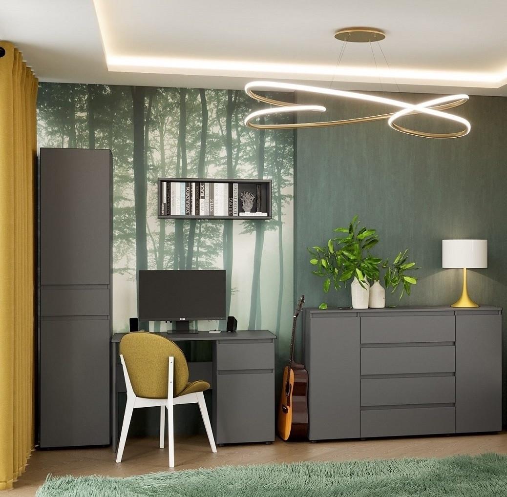 Спальна дитяча Еверест Лайт-4 комплект Графітовий (EVR-20812.02)