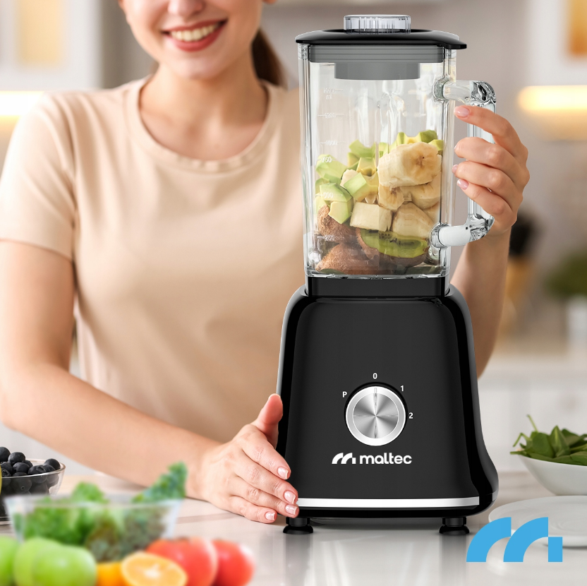 Блендер із чашею Maltec 1,6 л 1800 Вт - фото 10