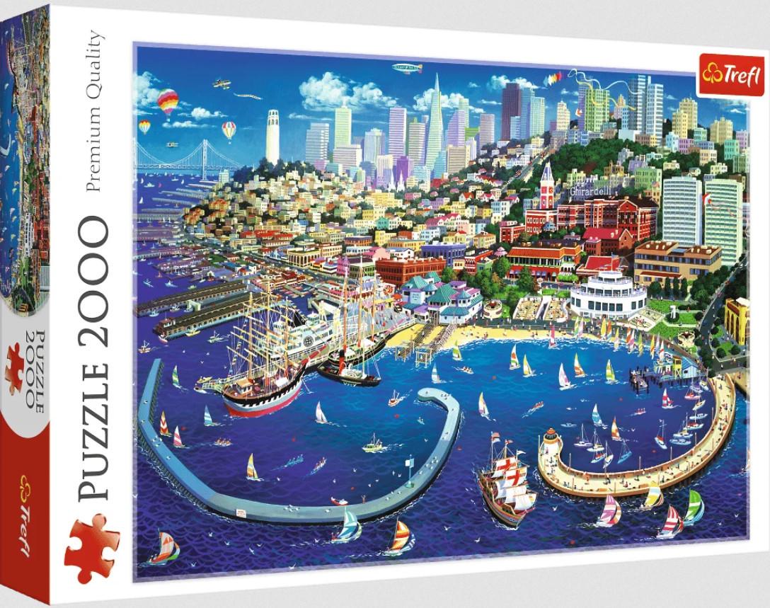 Пазл Trefl Затока Сан-Франциско 2000 ел.