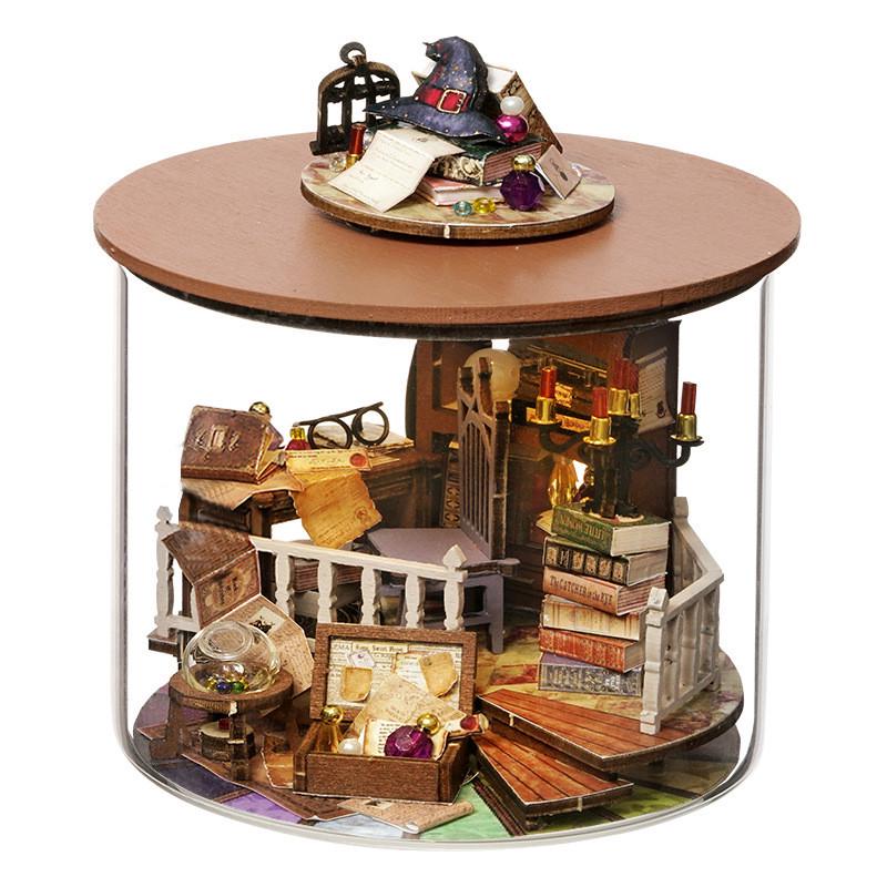 Конструктор-румбокс 3D DIY Cute Room Dream Bottle B-032 Очаровательная хижина (25714079)