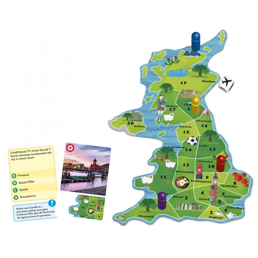 Настольная игра TACTIC Я люблю Британию (56427) - фото 4 Настольная игра TACTIC Я люблю Британию (56427) - фото 4