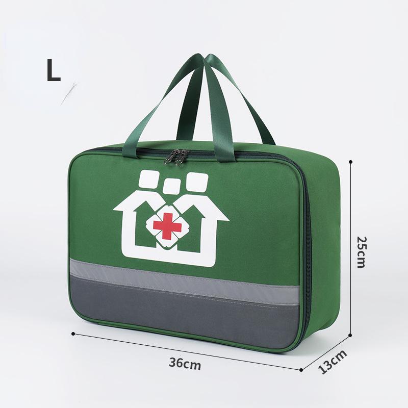 Аптечка дорожня туристична 36х13х25 см Зелений (370209) - фото 2