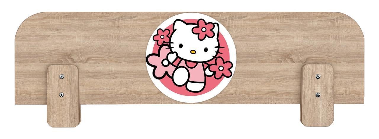 Бортик защитный для кровати МАКСИ-МЕбель Китти плюс под толщину боковой царги 16 мм Дуб сонома (12032)