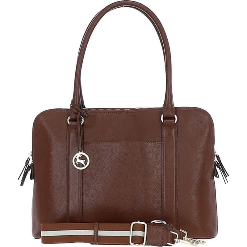 Жіноча сумка Ashwood X39 шкіряна Tan (42872)