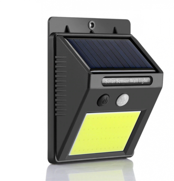 Светодиодная лампа SH-1605 с датчиком движения на солнечной батарее.