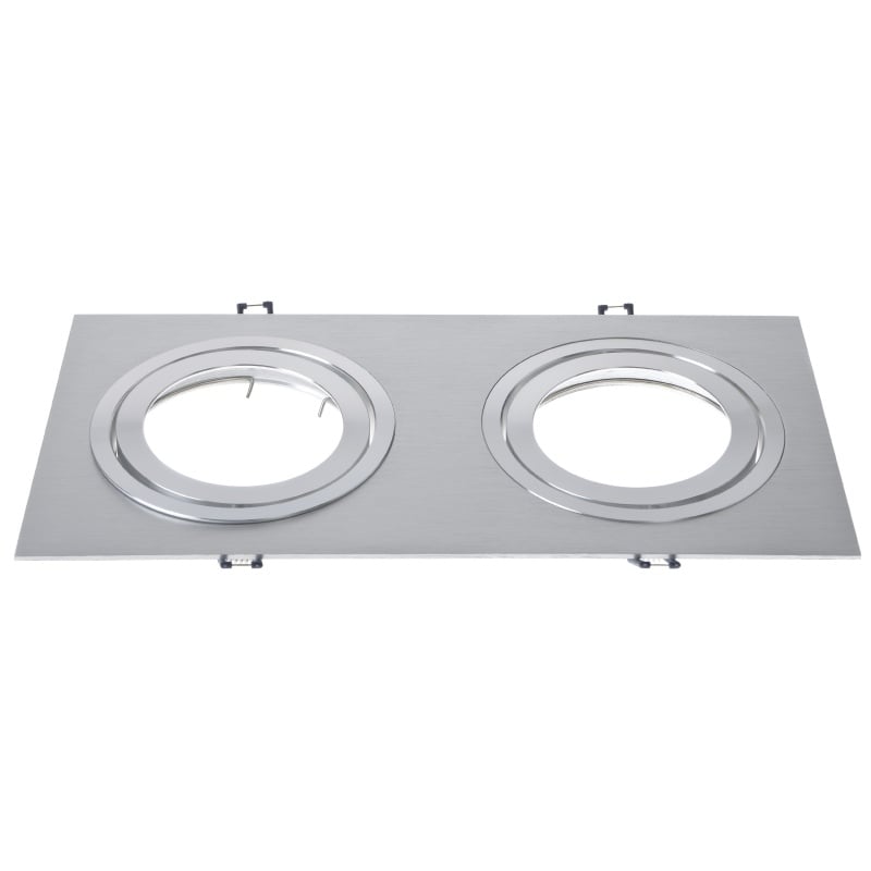 Светильник Brille HDL-DT 104/2 Aluminium G53 (162354)