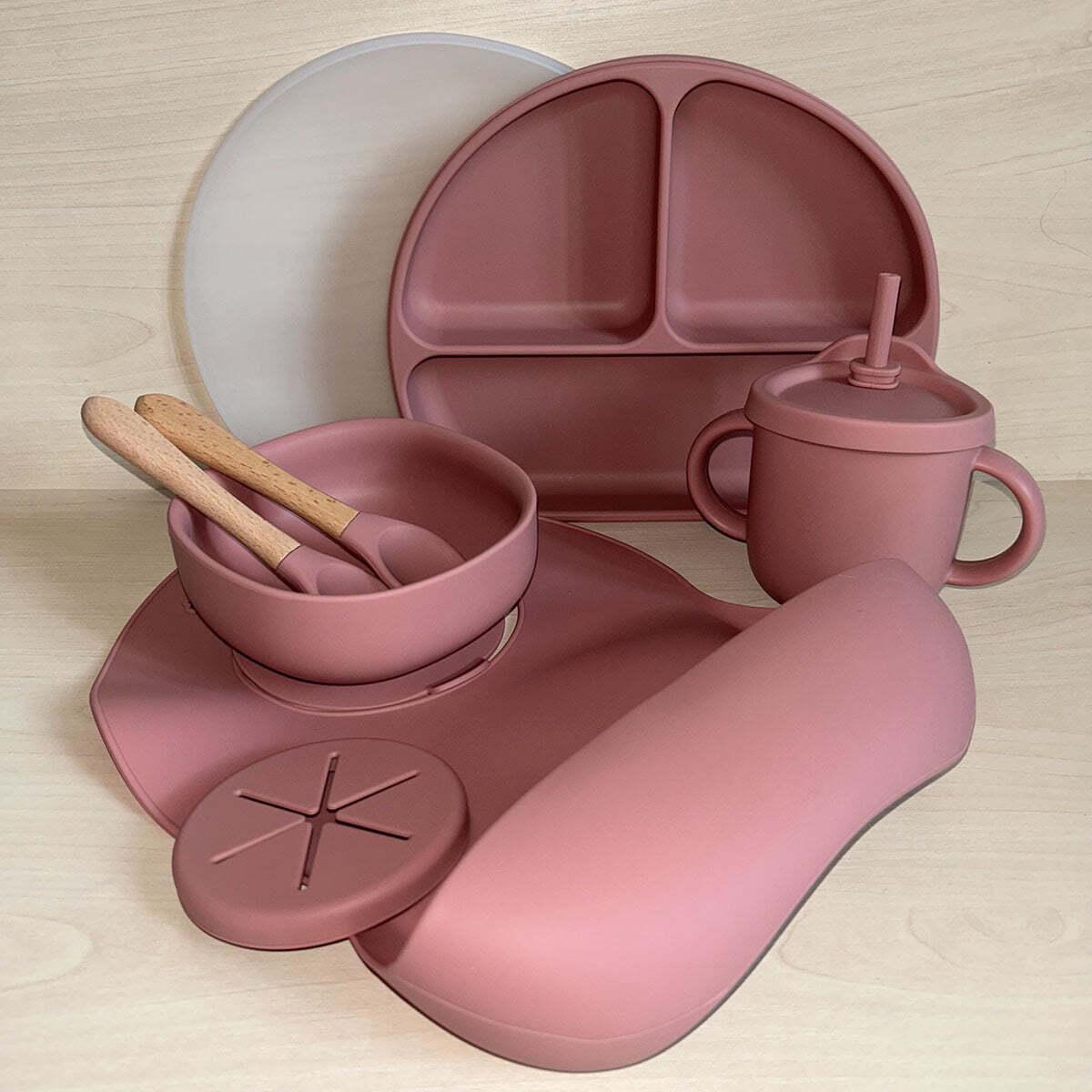 Набор силиконовой посуды для детей M21 (62126)