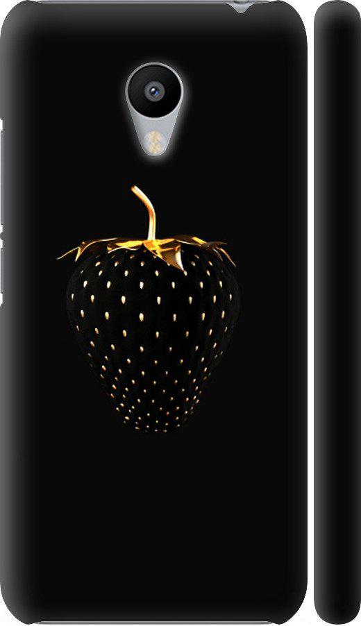 Чехол на Meizu M3s Черная клубника (3585m-943-42517)