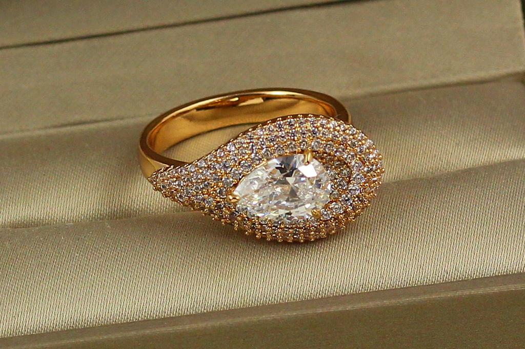 Кольцо Xuping Jewelry Павлин р. 20 Золотистый (27917676)