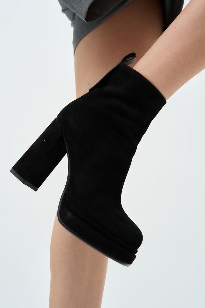 Ботильйони жіночі Fabio Monelli р. 38 Чорний (180667)