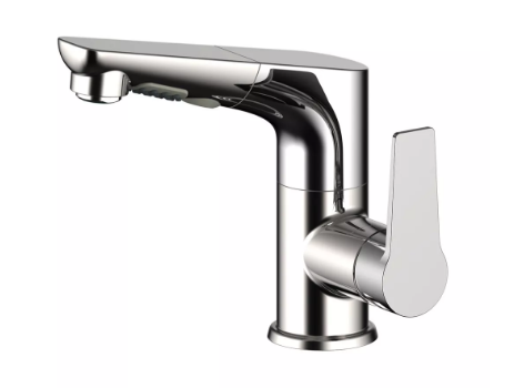 Смеситель для кухни Gappo G1299 с выдвижным изливом Хром