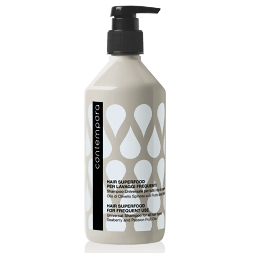 Шампунь универсальный для всех типов волос Contempora Universal Shampoo For All Hair с маслом облепихи и маракуи 1000 мл - фото 1