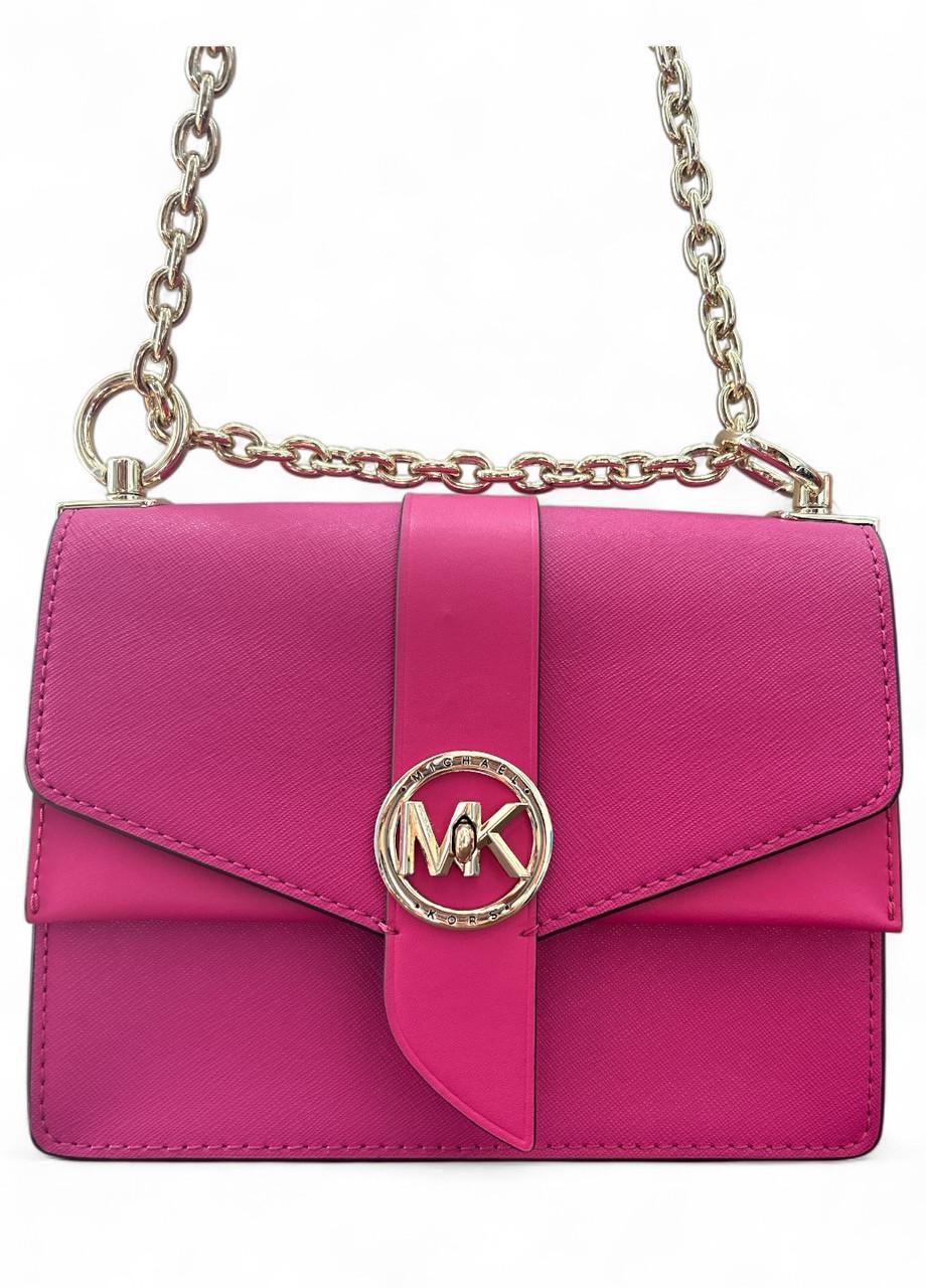 Женская сумка Michael Kors 32T1LGRC5L SM Conv XBody NS Wild Berry Розовый (2767585190)