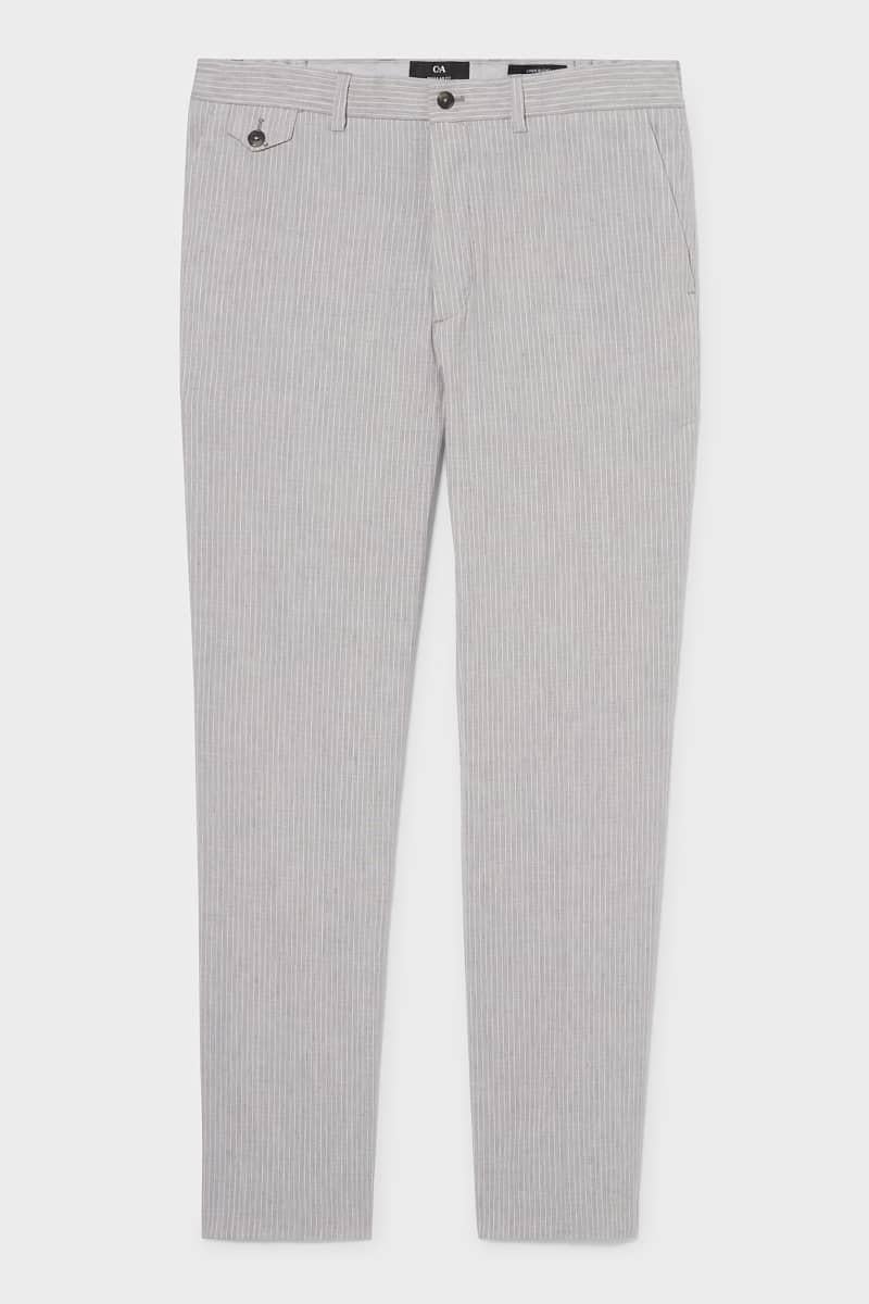 Штани C&A Смужка р. 48 Світло-сірий (222882124620)