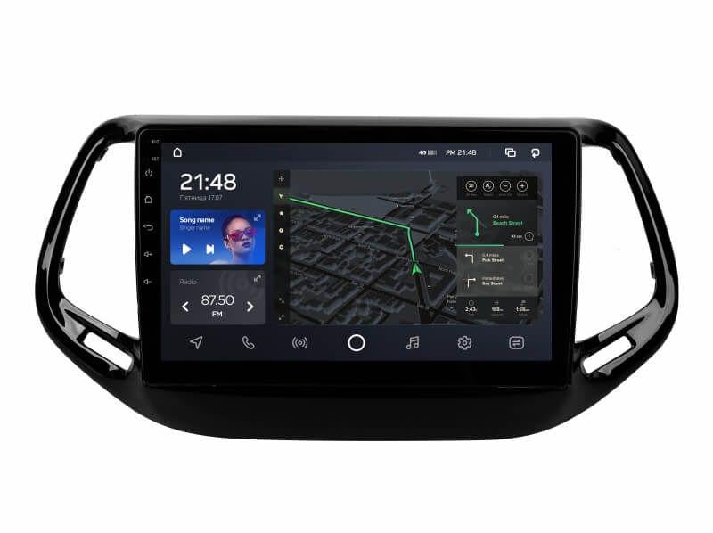 Штатная магнитола CYCLONE C10-003 4-64Gb 2k 4G DSP Jeep Compass 2 MP 2016-2018