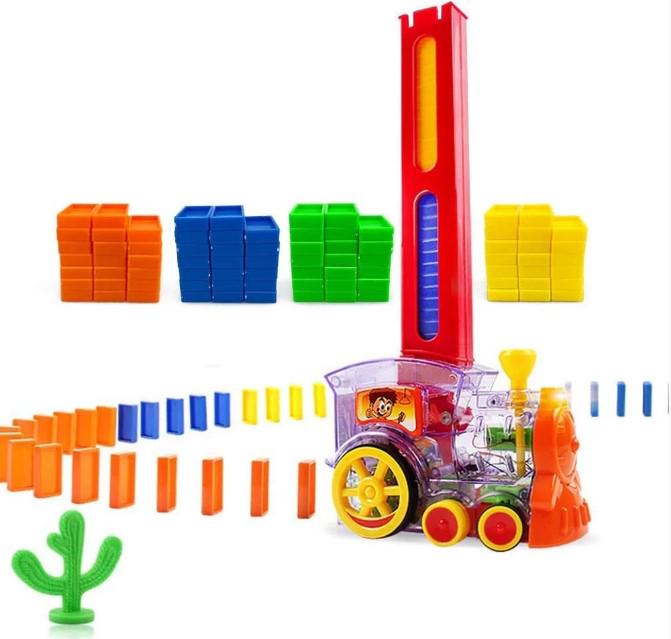 Игрушечная машинка конструктор Domino Happy Truck 60 деталей с подсветкой и звуками (14284662) - фото 3 Игрушечная машинка конструктор Domino Happy Truck 60 деталей с подсветкой и звуками (14284662) - фото 3