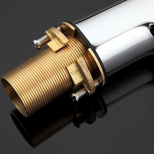 Змішувач для умивальника Gappo G1036 Хром (1034004) - фото 7