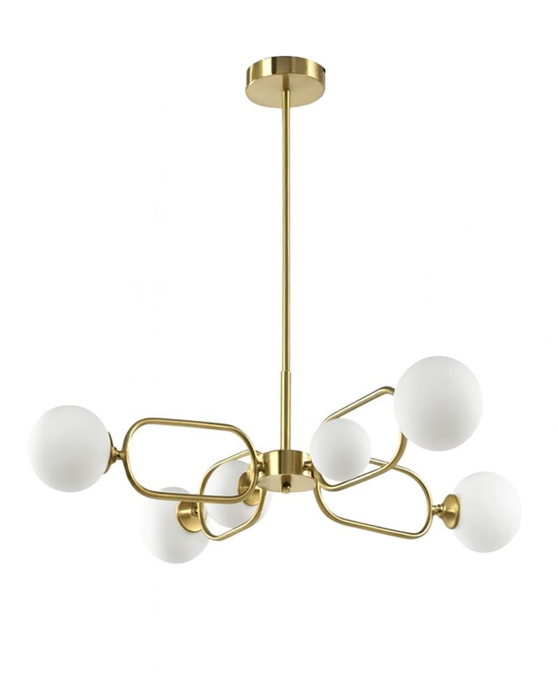 Люстра Edlin PL321159-6 Sonte G9 6x10W IP20 Латунний (28103941) - фото 1